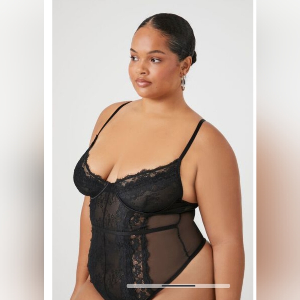 Forever 21 lace bodysuit